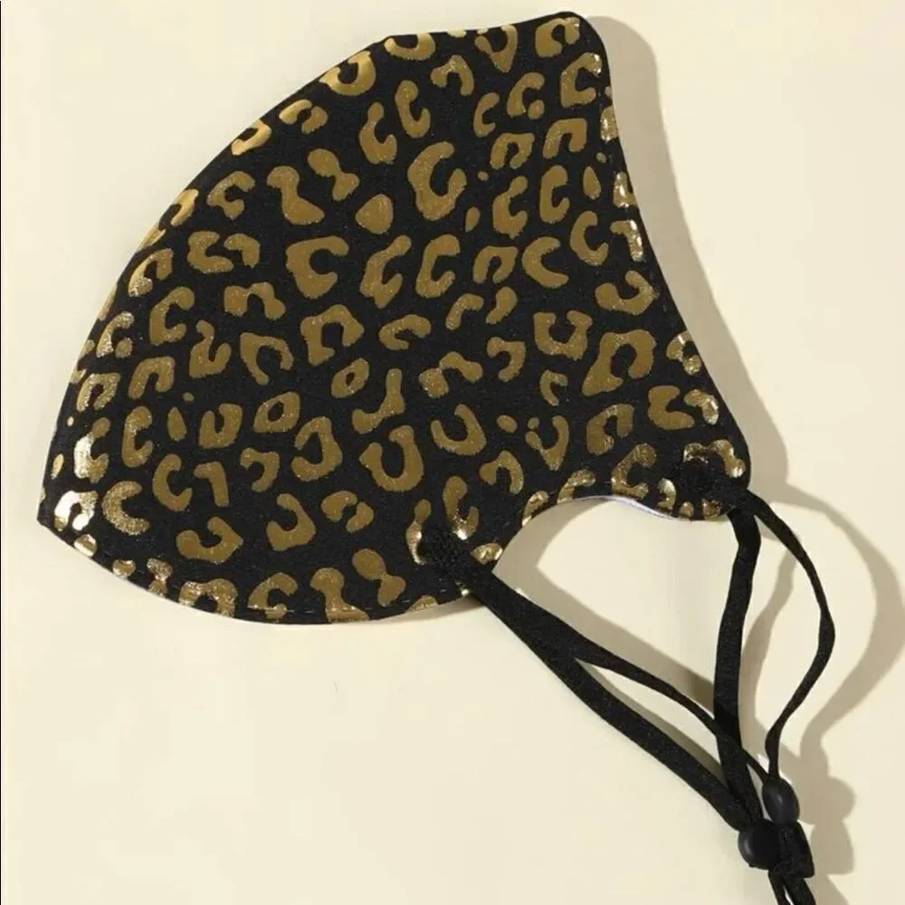 Cheetah Print Face Mask